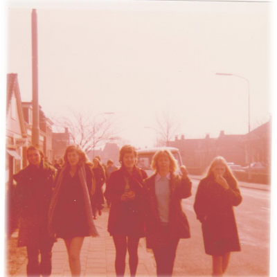 783 - pauze wandeling M5 1972