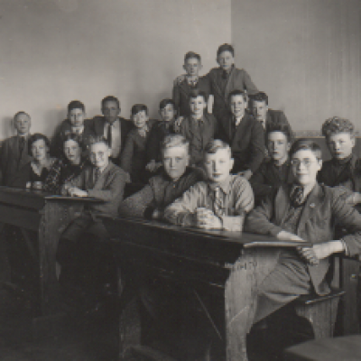 schoolklas ongeveer 1936 - 1938
