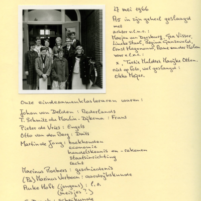 Eindexamen 1966